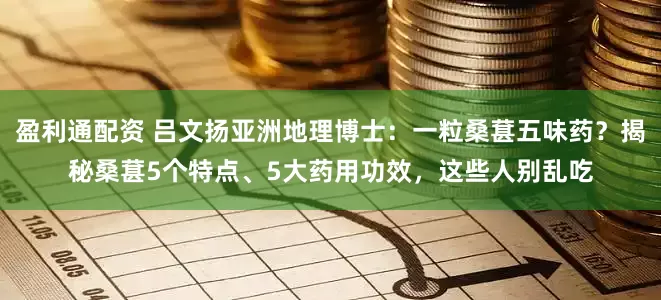 盈利通配资 吕文扬亚洲地理博士：一粒桑葚五味药？揭秘桑葚5个特点、5大药用功效，这些人别乱吃